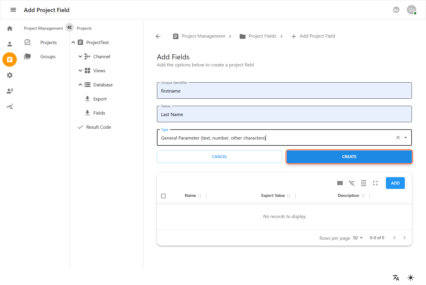 Contact Dashboard
