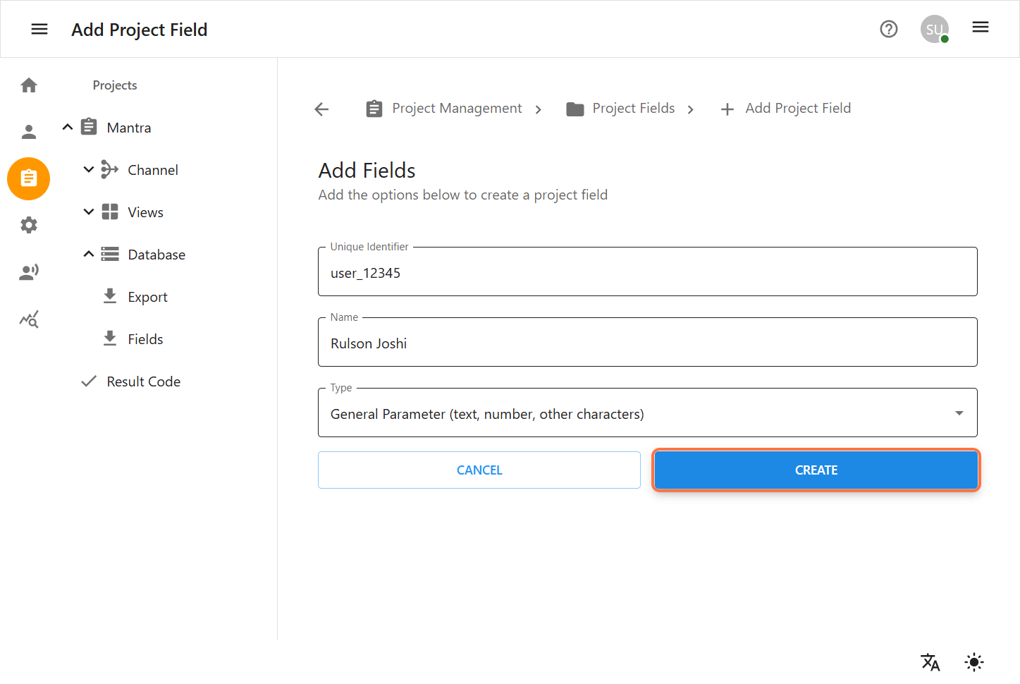 Contact Dashboard