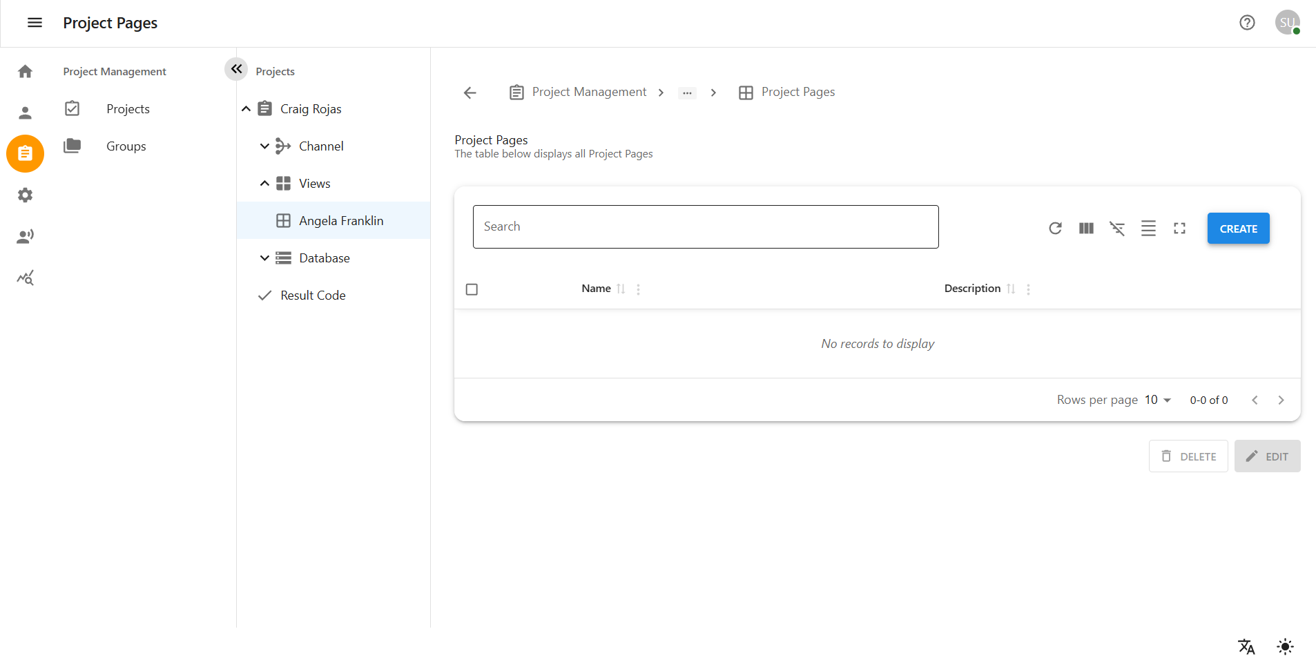 Create Page
